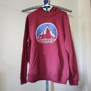 Avalanche Men Sweater Hoodie Size Large